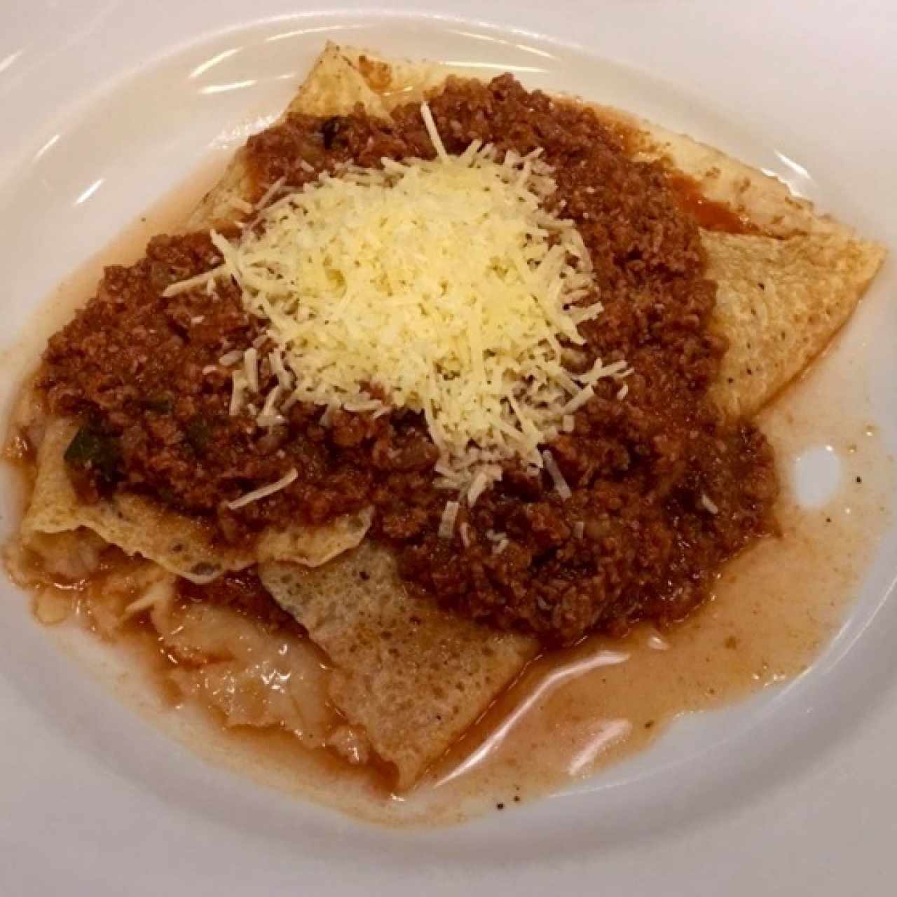 Crepe Bolognesa