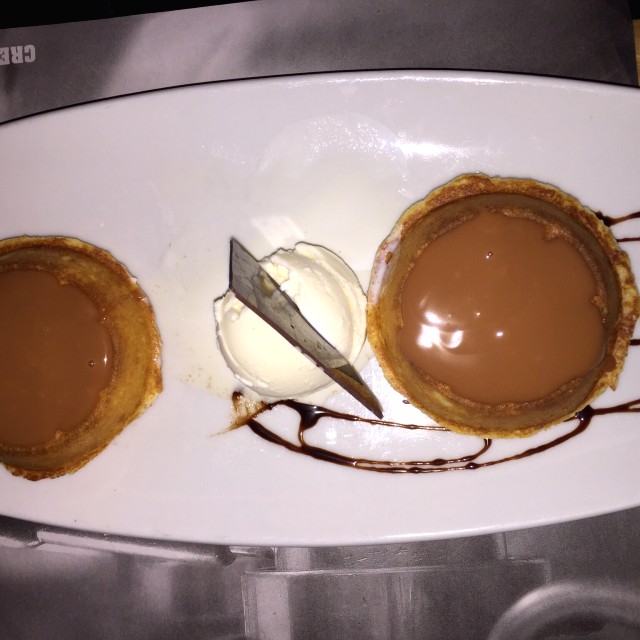 Mini Waffles de Arequipe