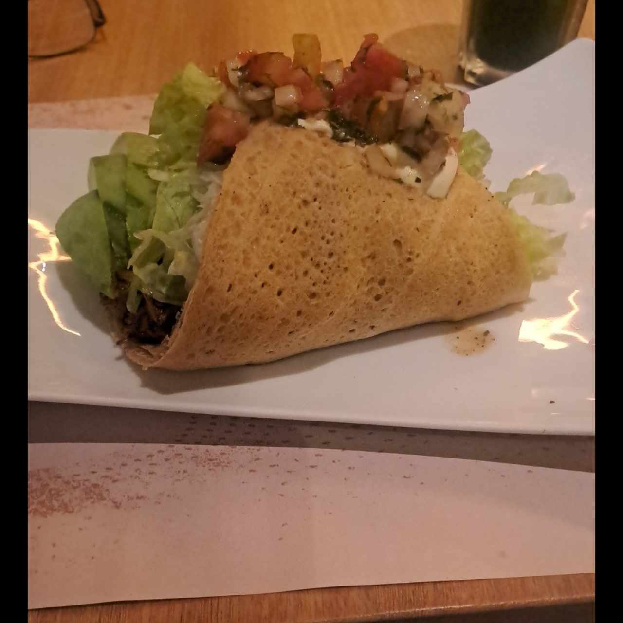 crepe de cochinita pibil