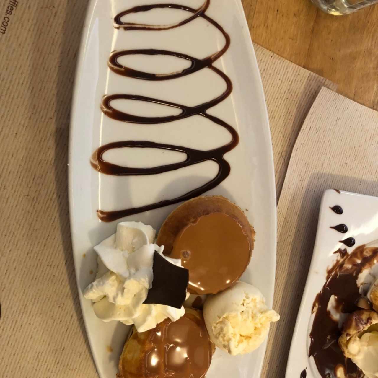 Miniwaffle de arequipe