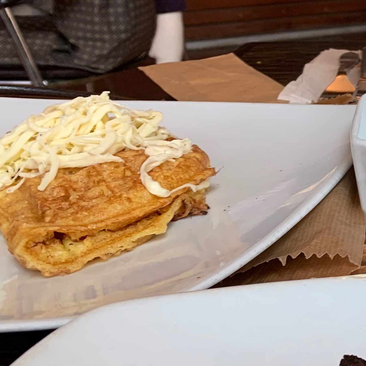 Waffle de Choclo