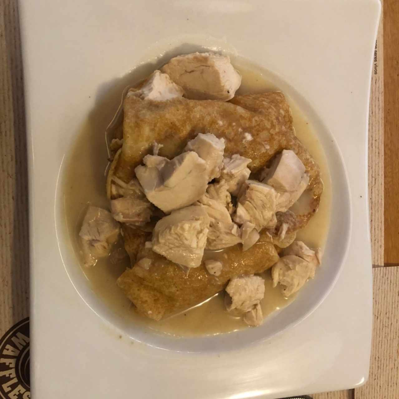 Crepes de pollo