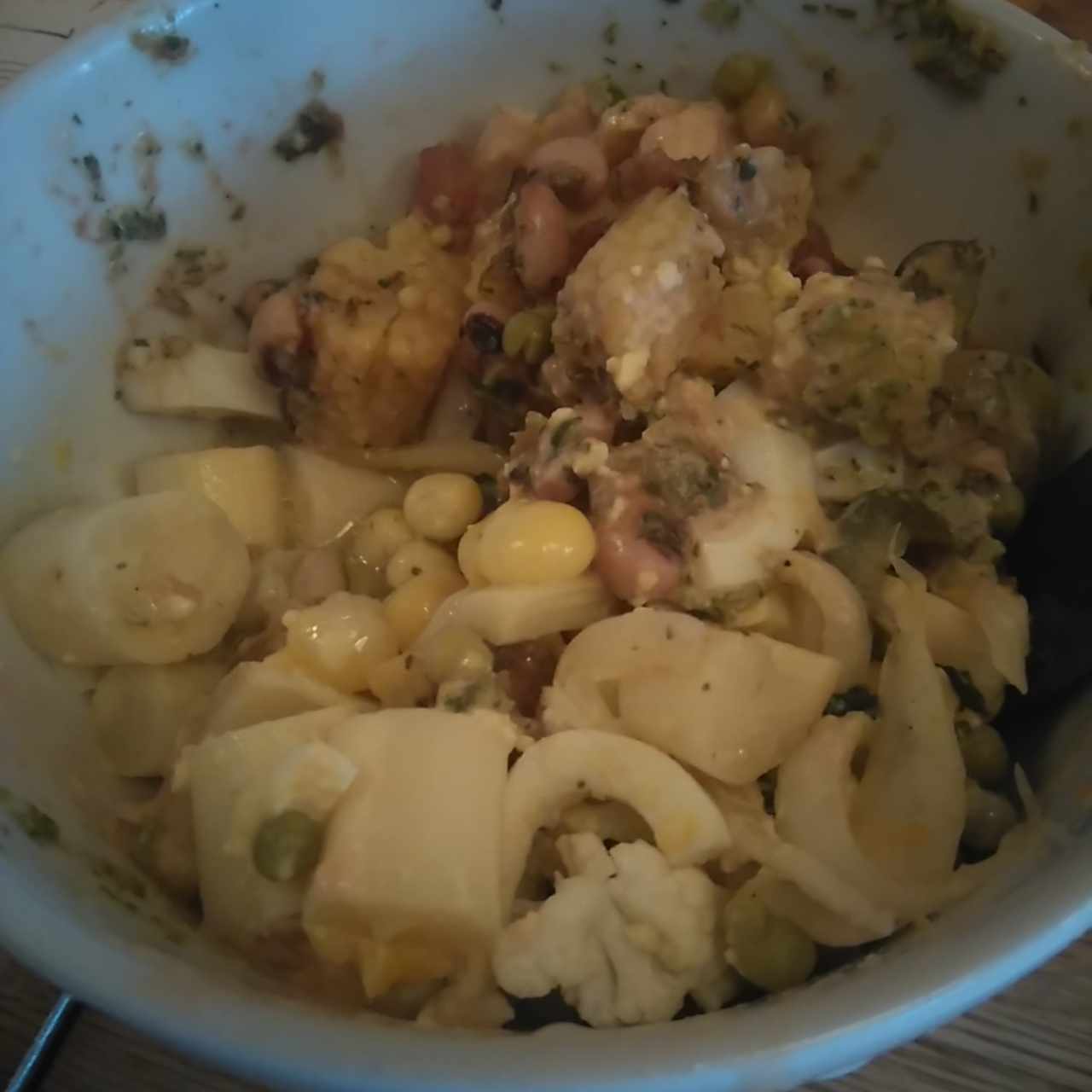 Ensalada de la barra 