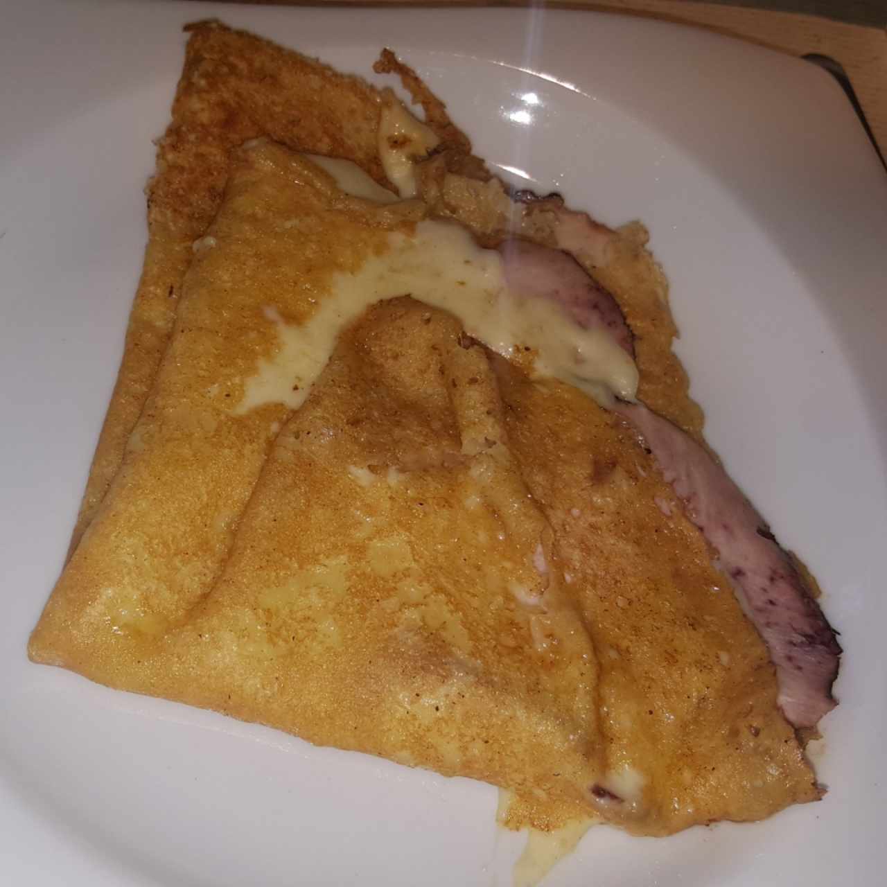 crepe se jamón y queso 