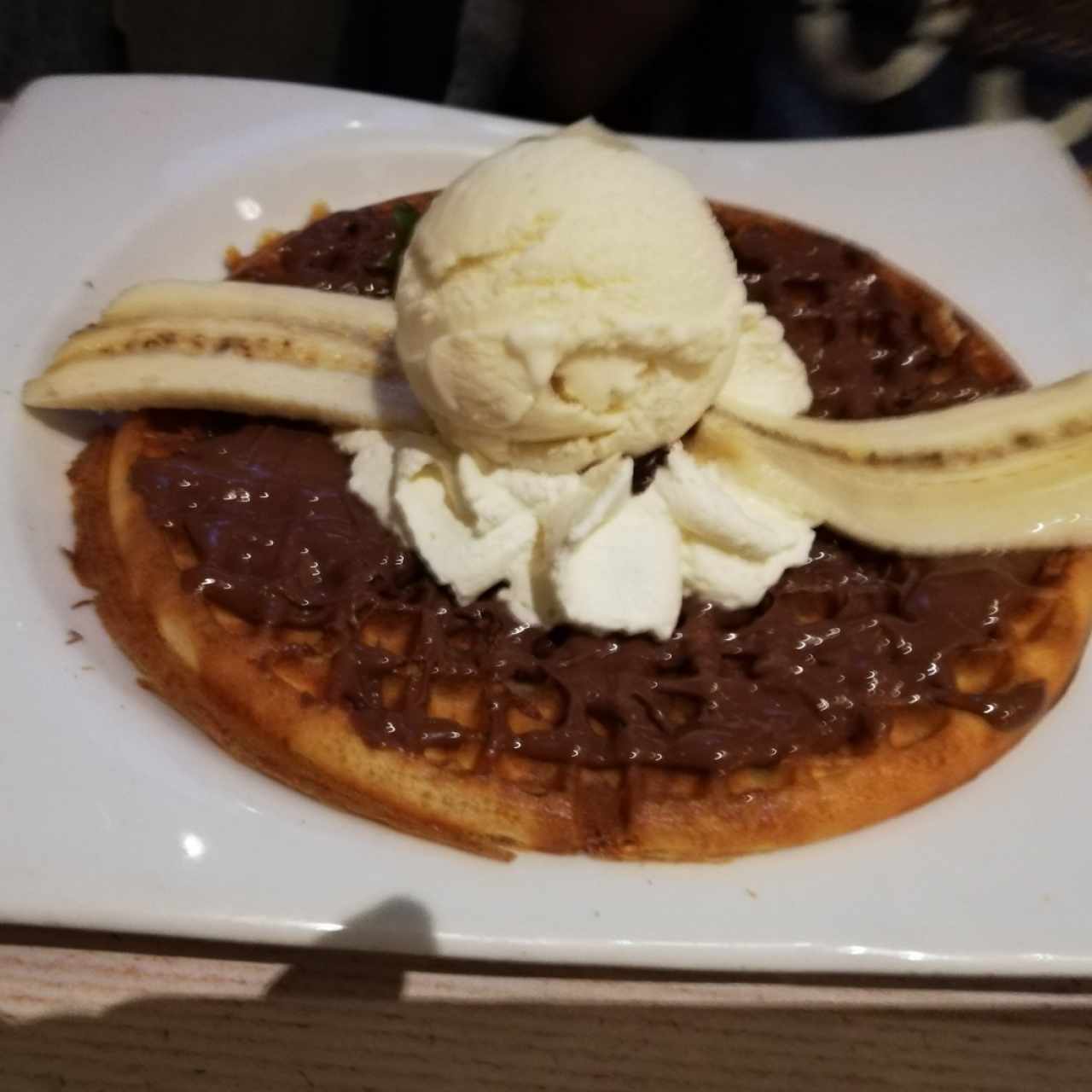 Waffle de Nutella
