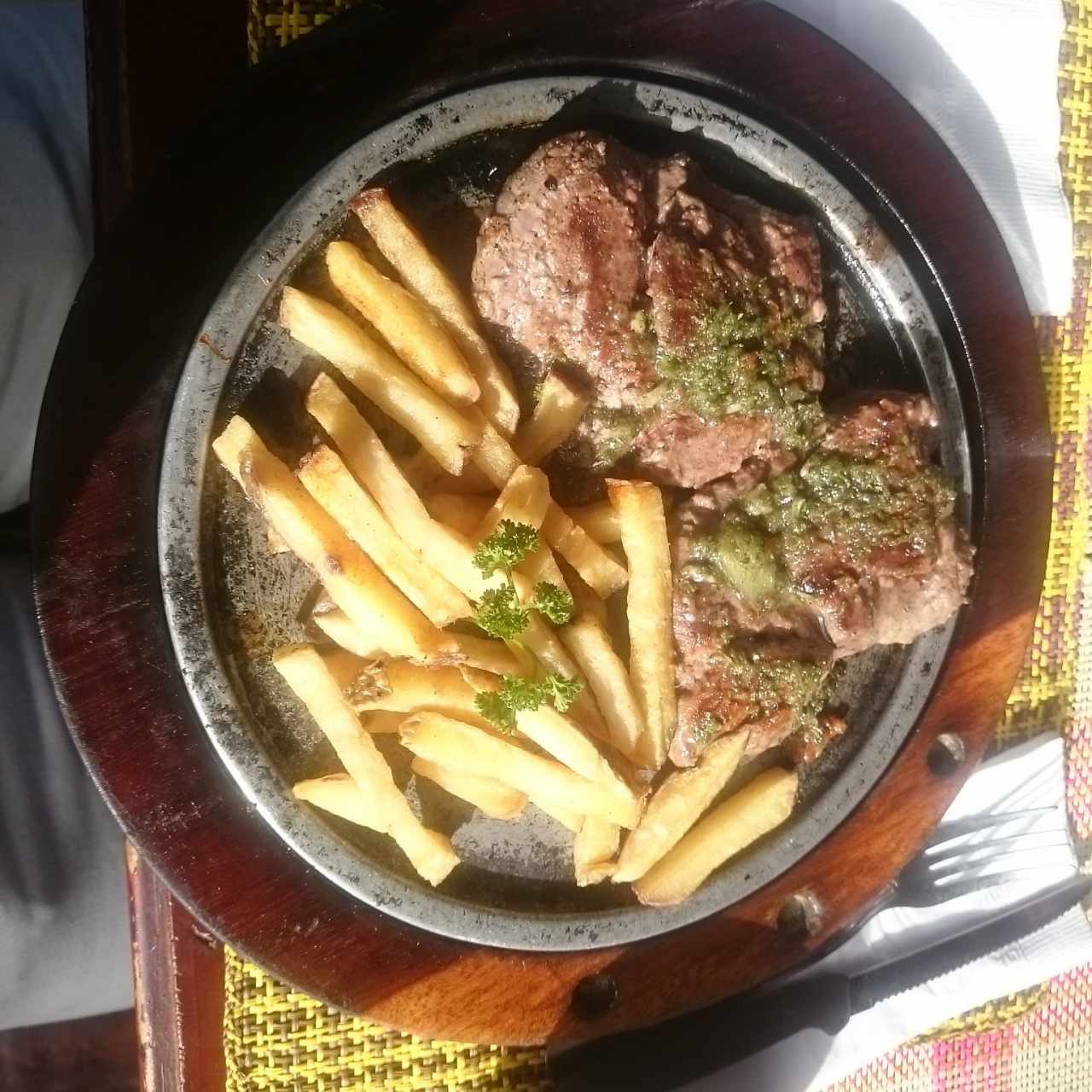 lomo de res a la piedra