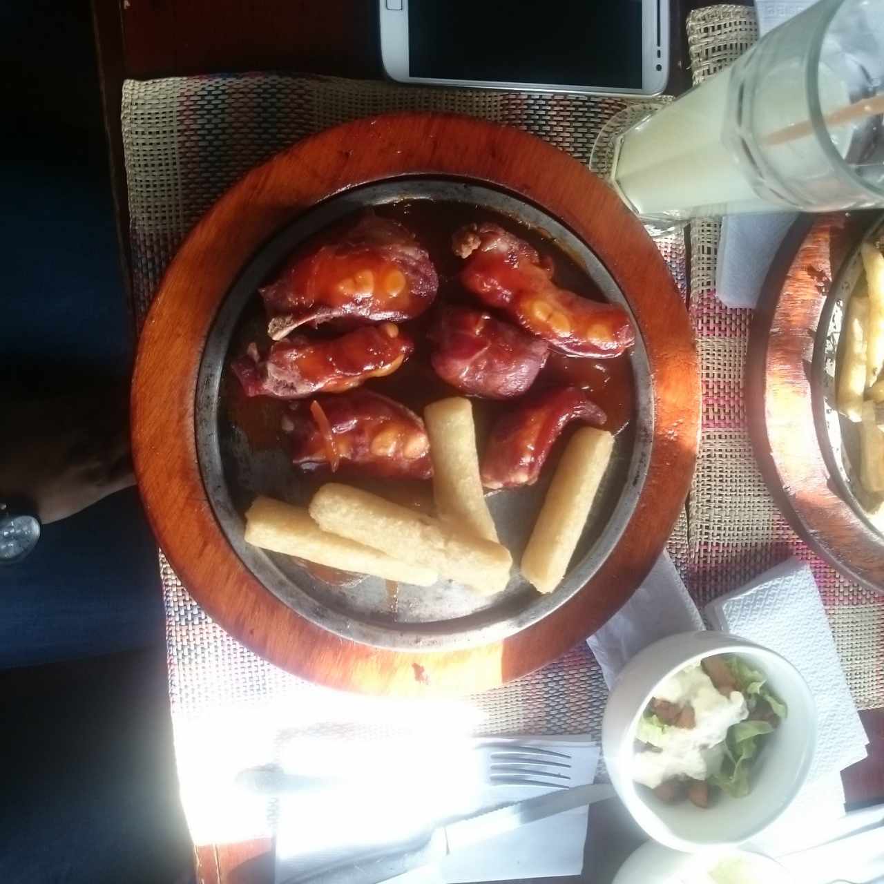 Costilla bbq