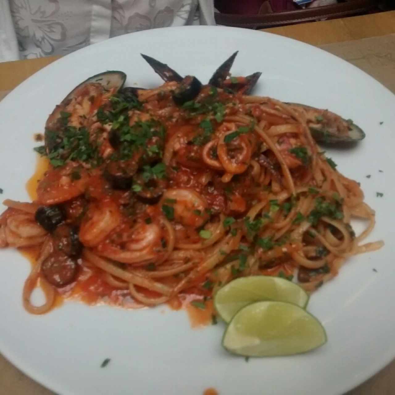 linguini mediterráneo