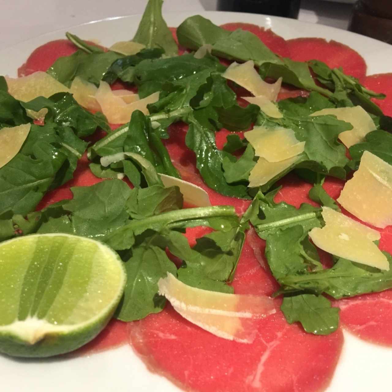 Carpaccio de Lomo de Res