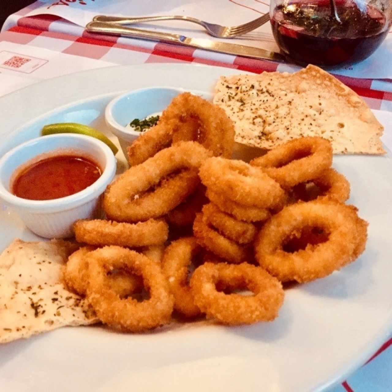 Calamares Apanados
