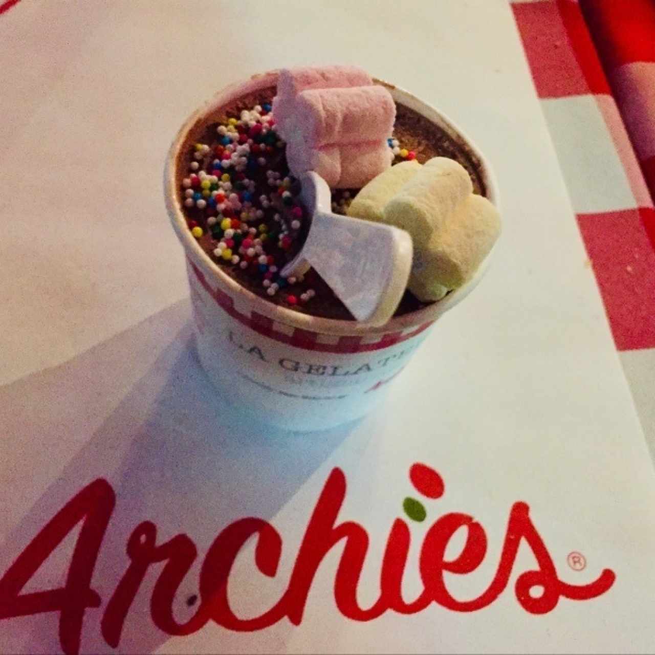 Helado Chocolate Menú Infantil