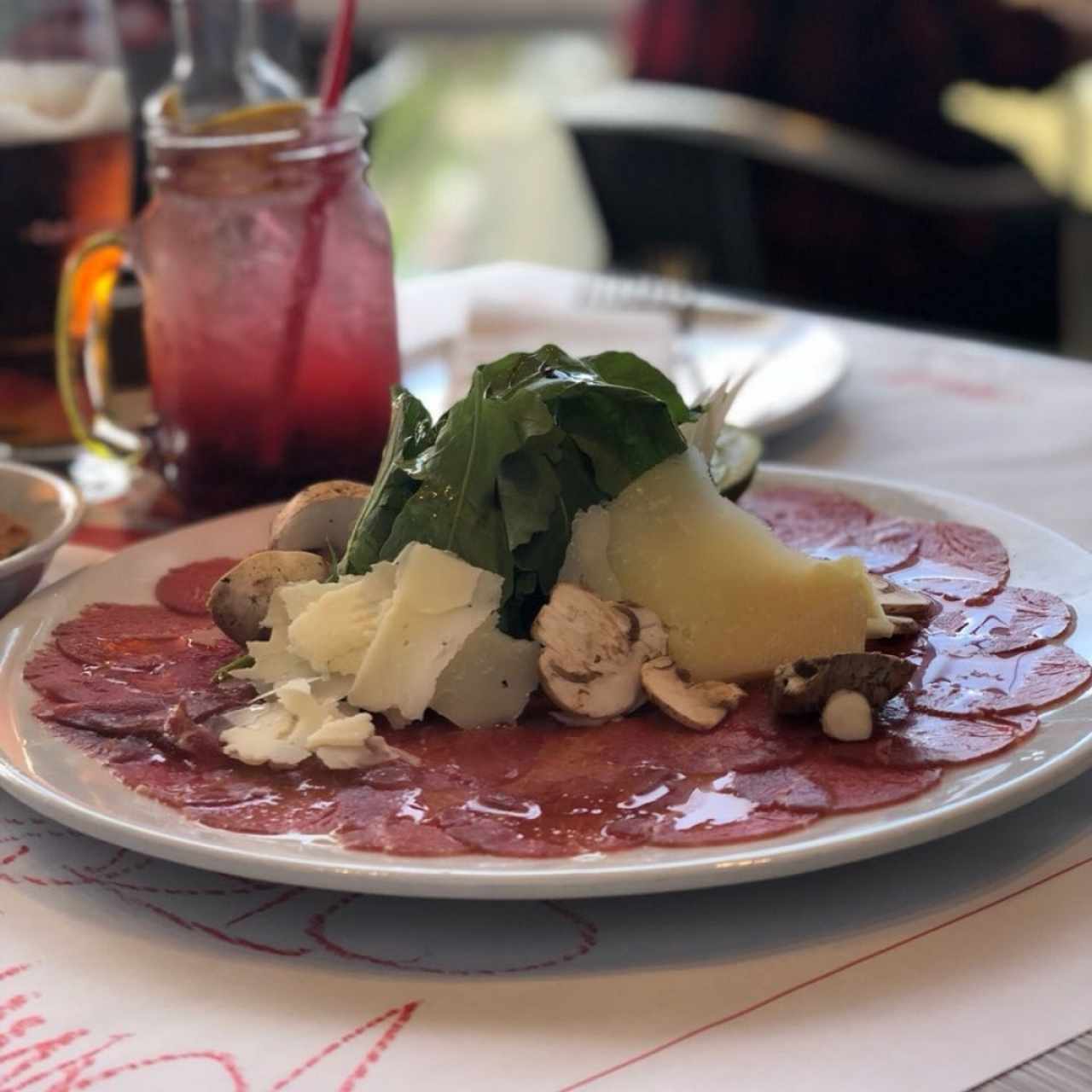 Carpaccio de res