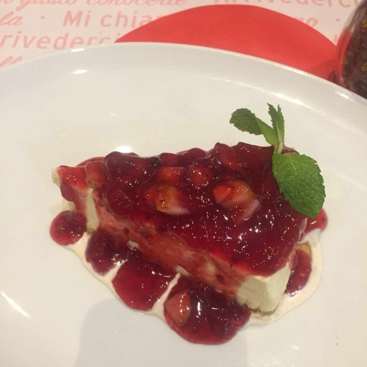 cheese cake de frutos rojos 😍