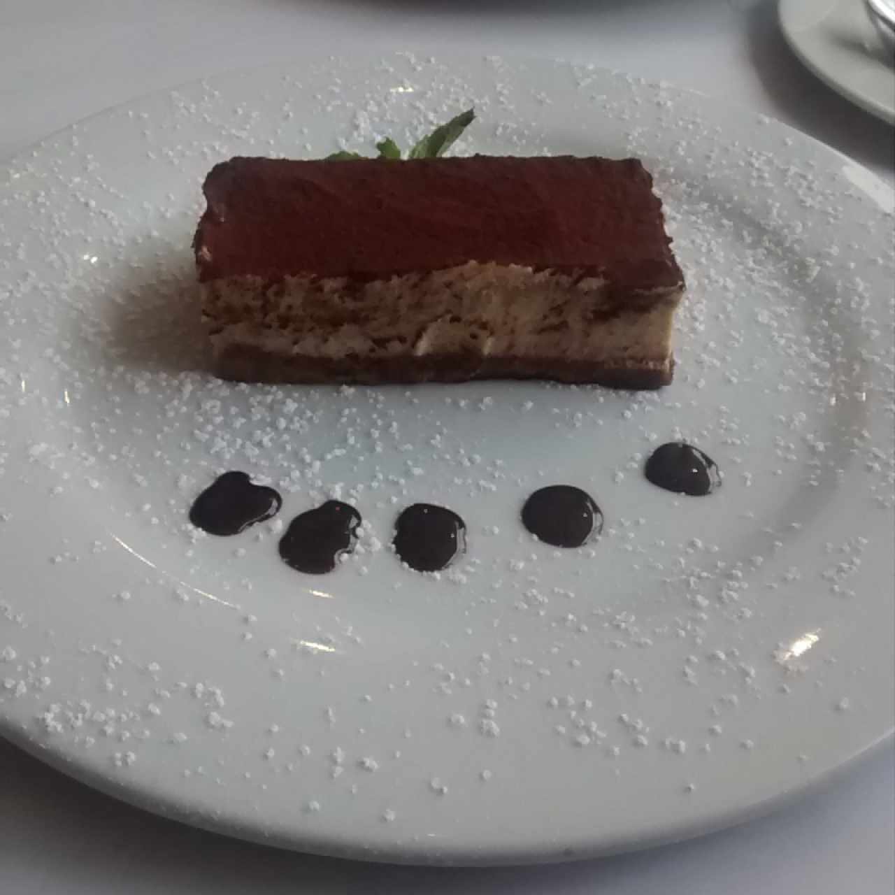 Tiramisú de café