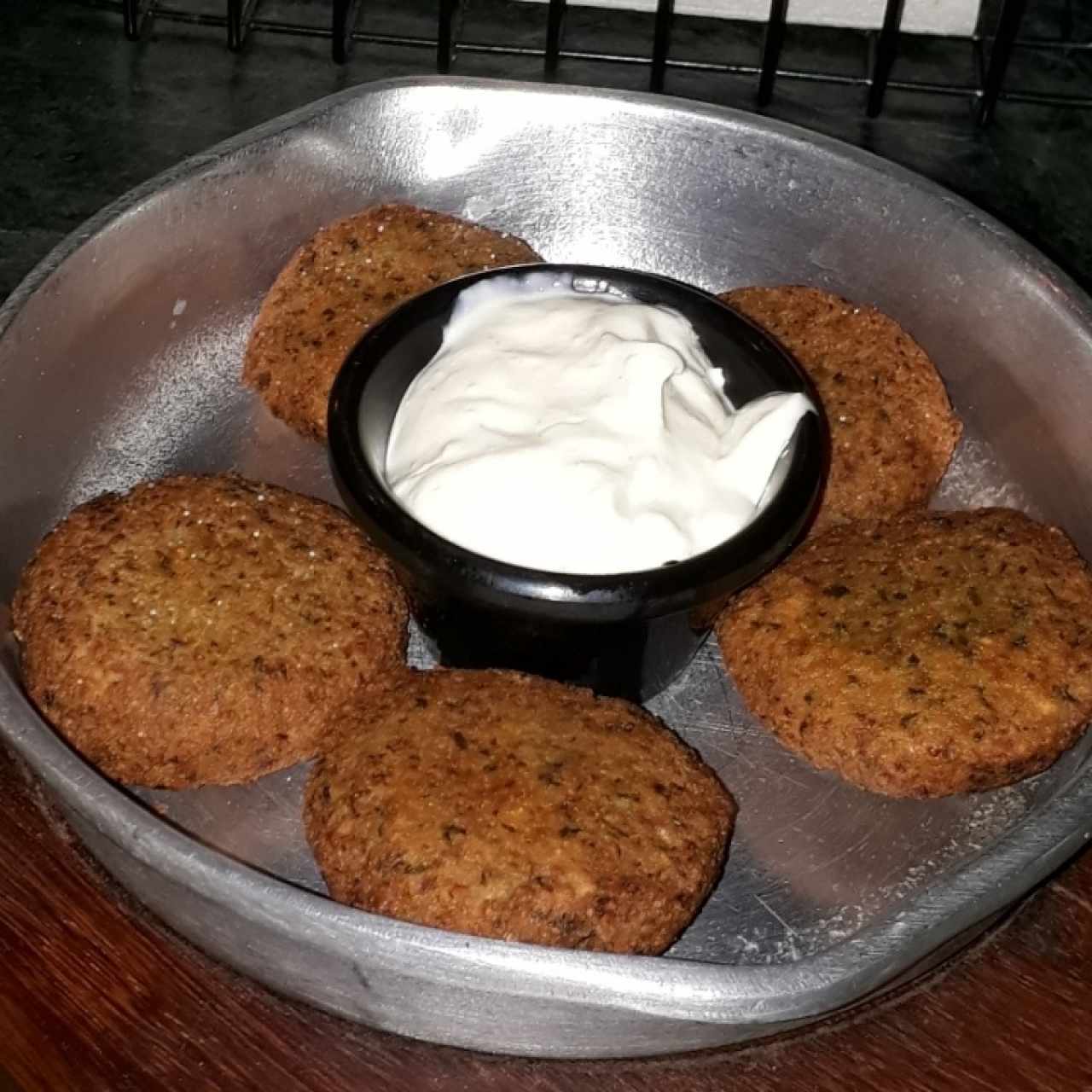 Entrada de falafels
