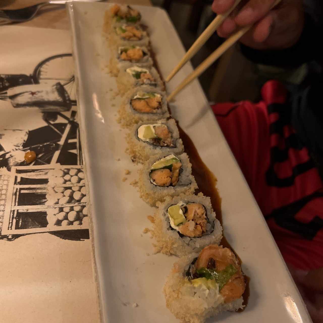 Tampura salmon