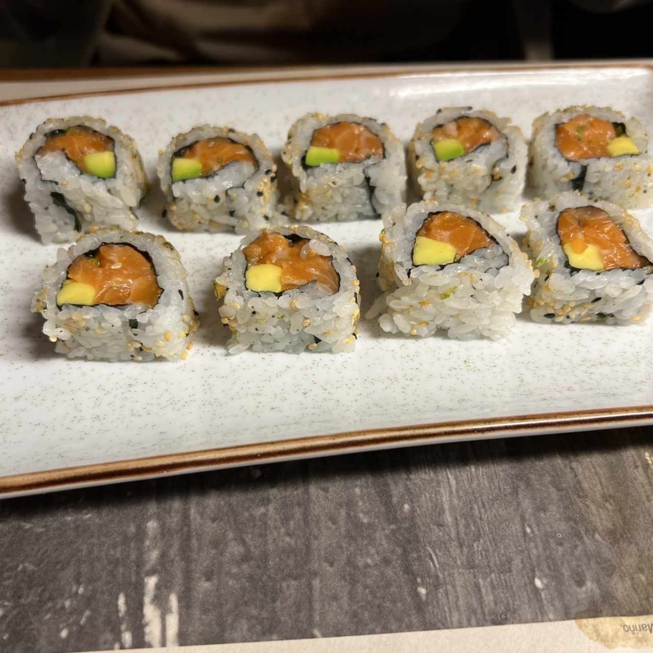Sushi salmon