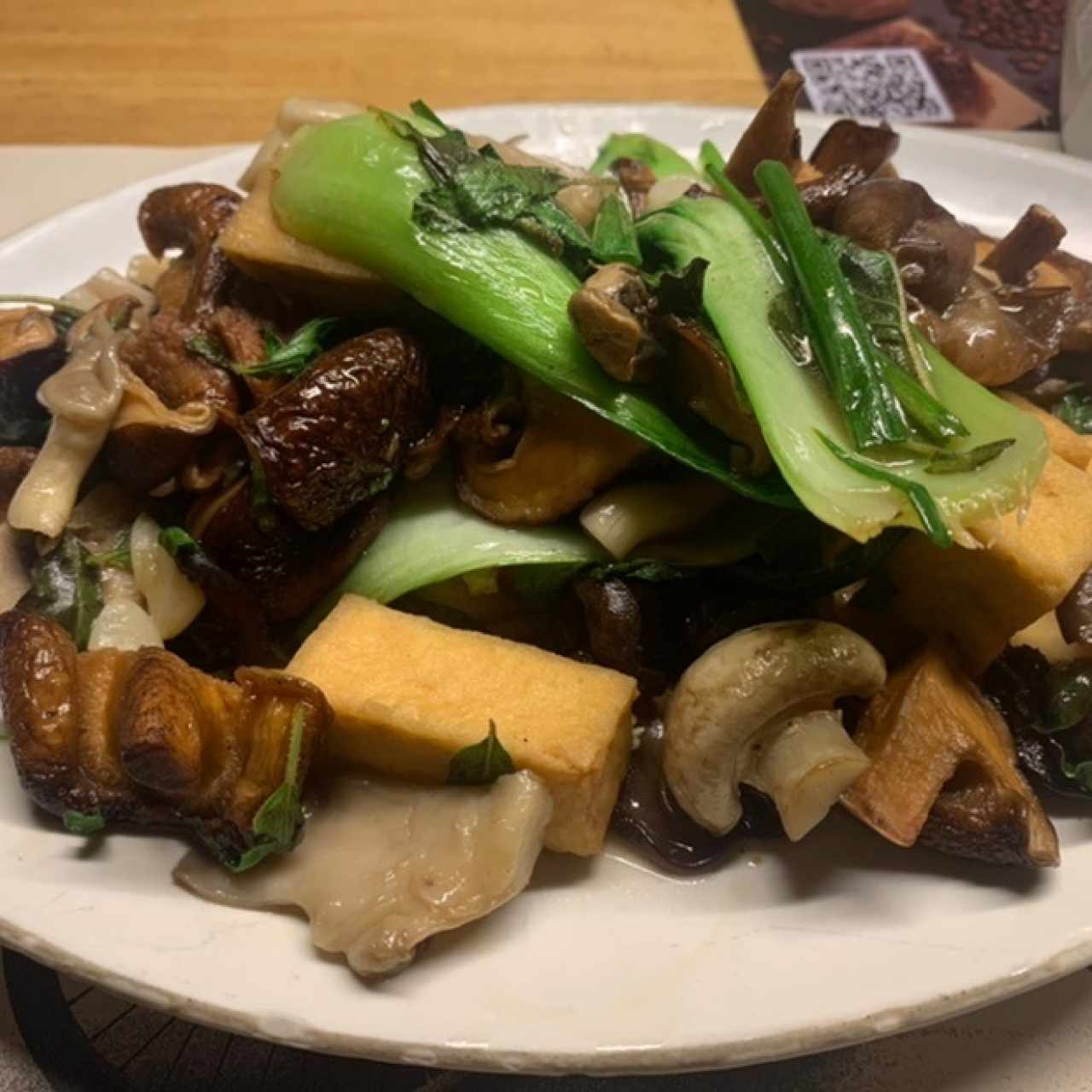 Stir Fry Setas y Tofu
