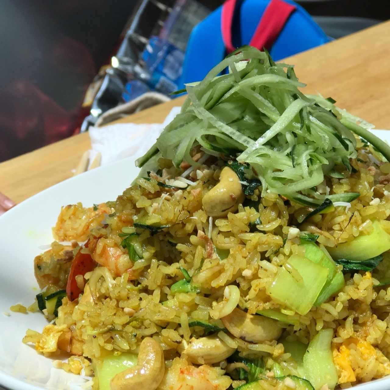 nasi goreng camarones