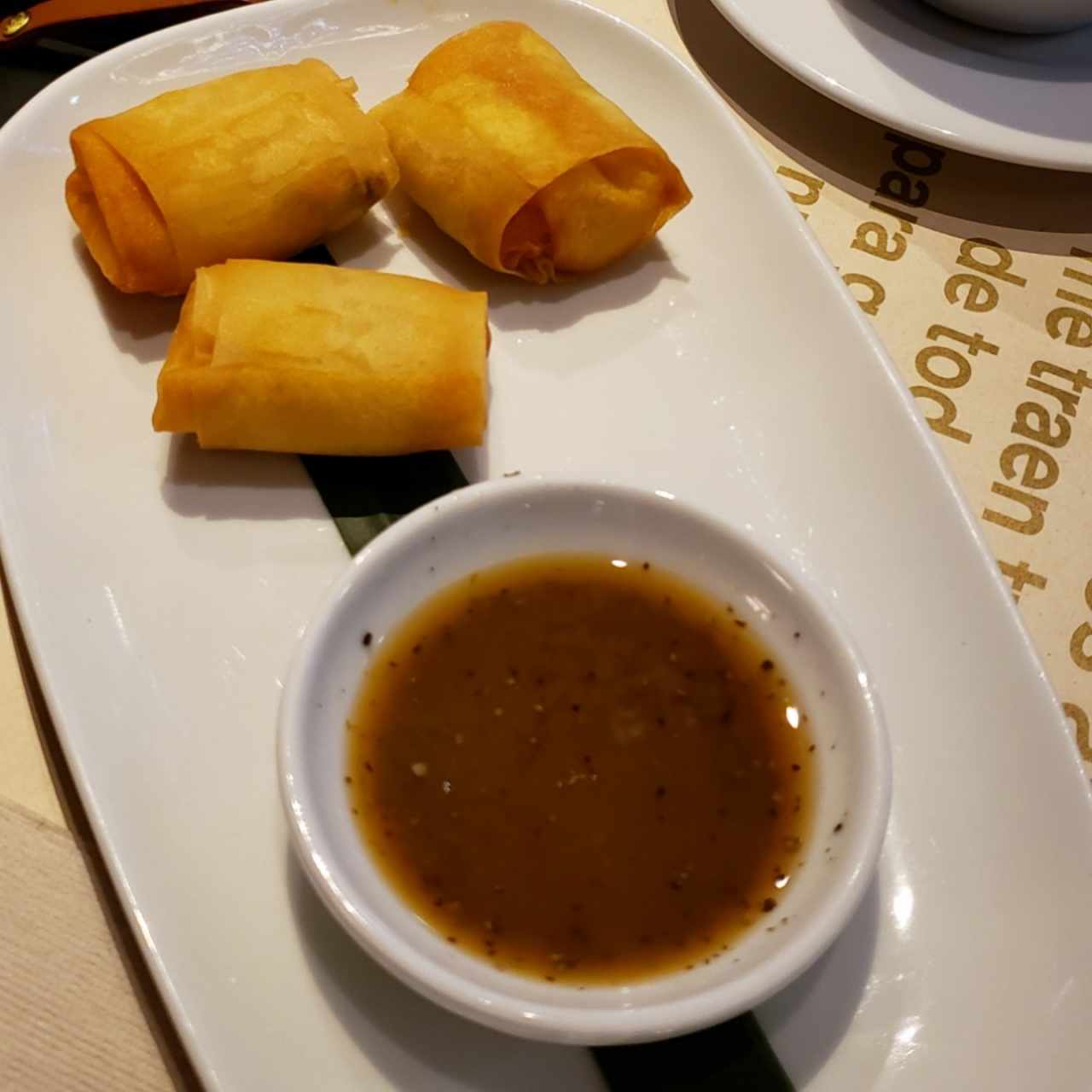 Spring Rolls de Camarón