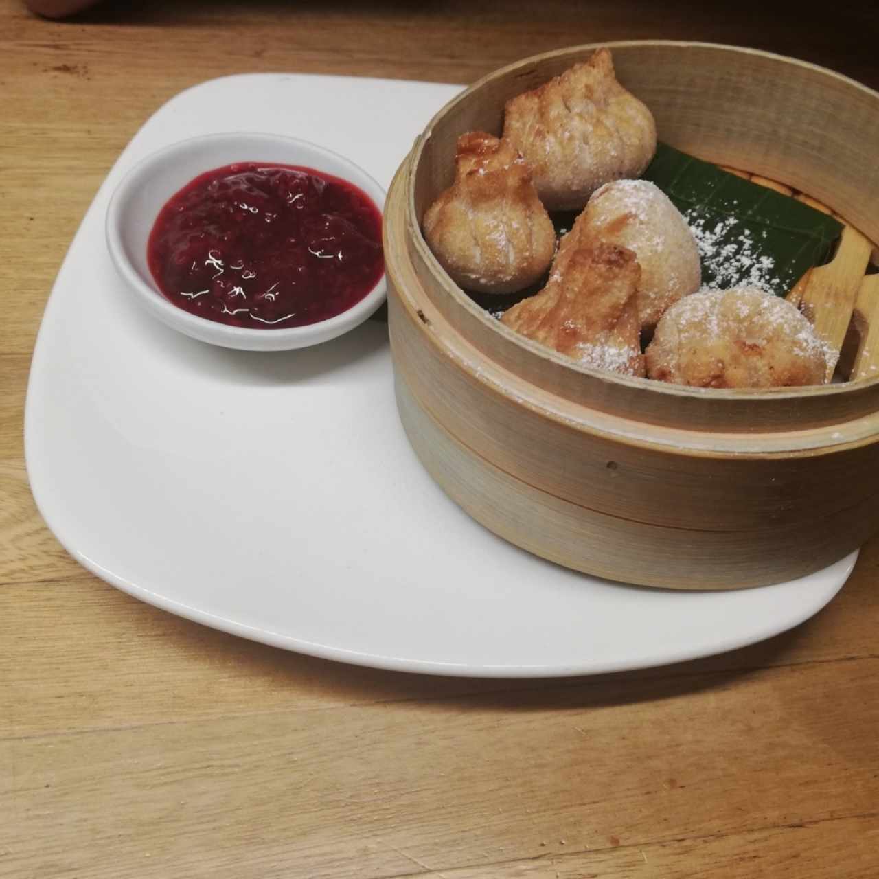 Wontons dulces