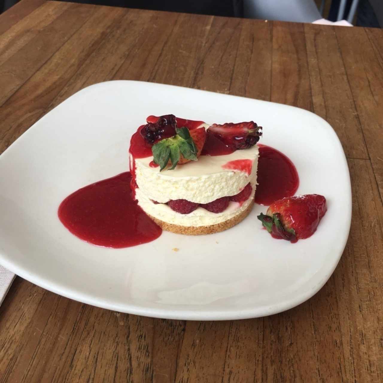 cheesecake de Frutos rojos