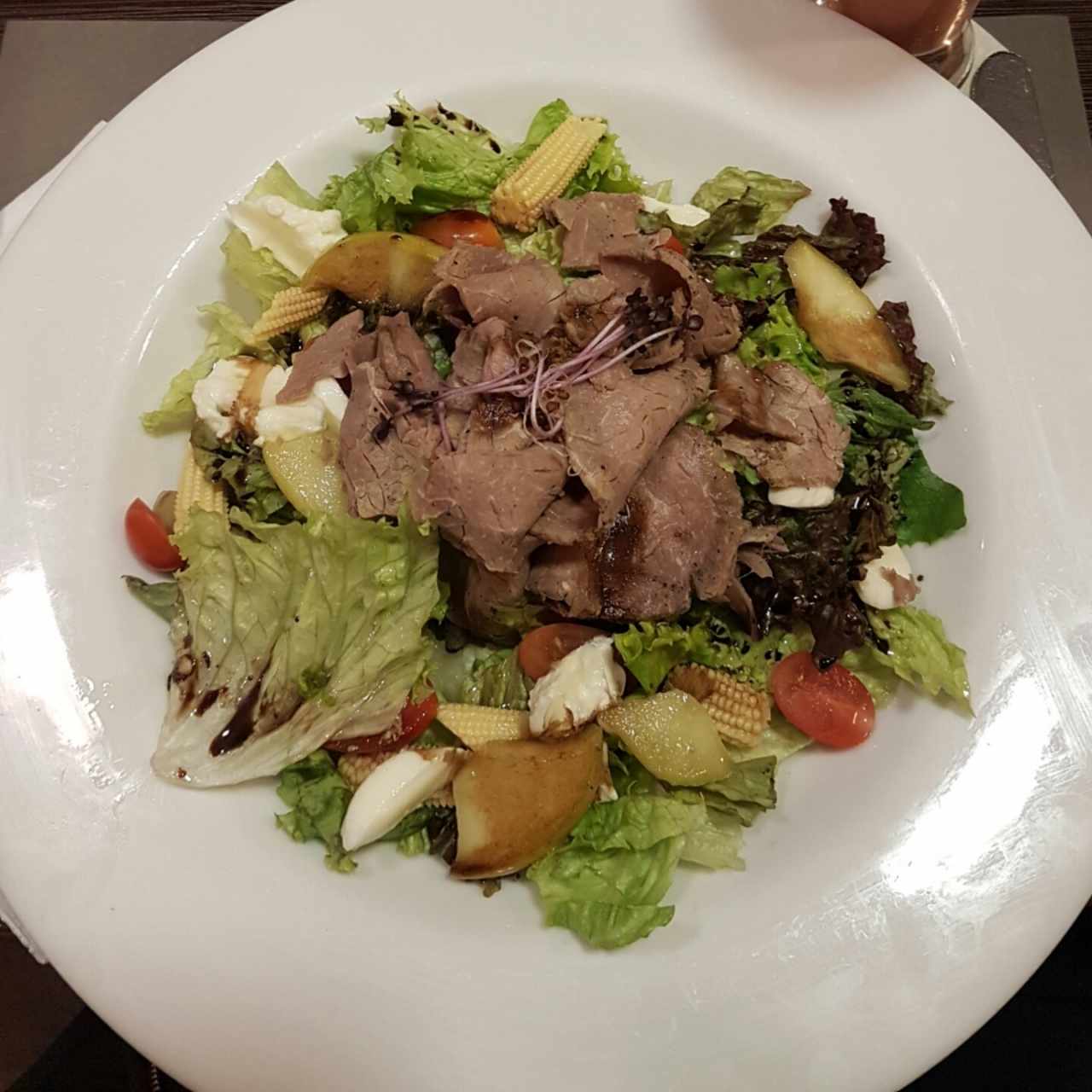Ensalada de roastbeef