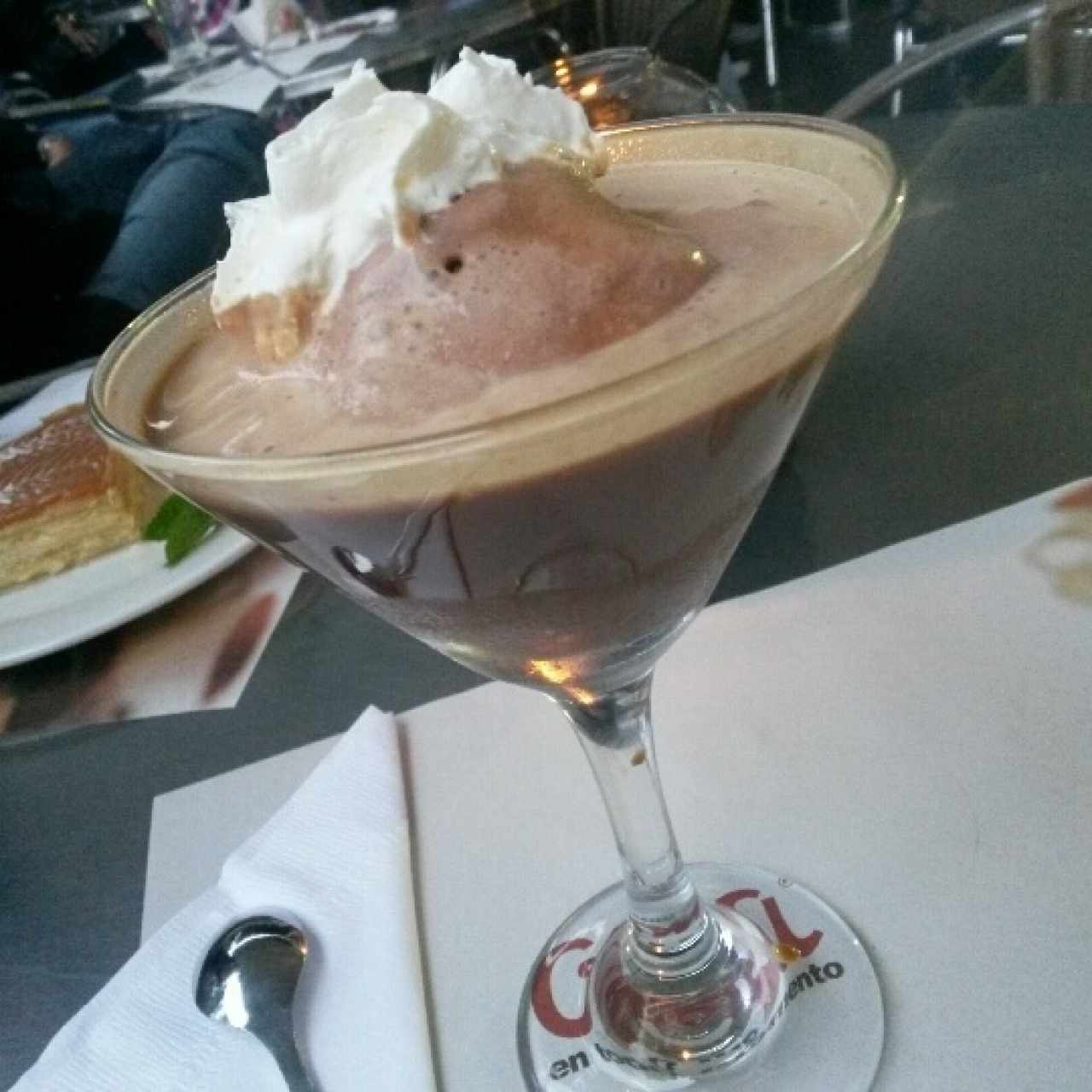 espresso frio chocolate
