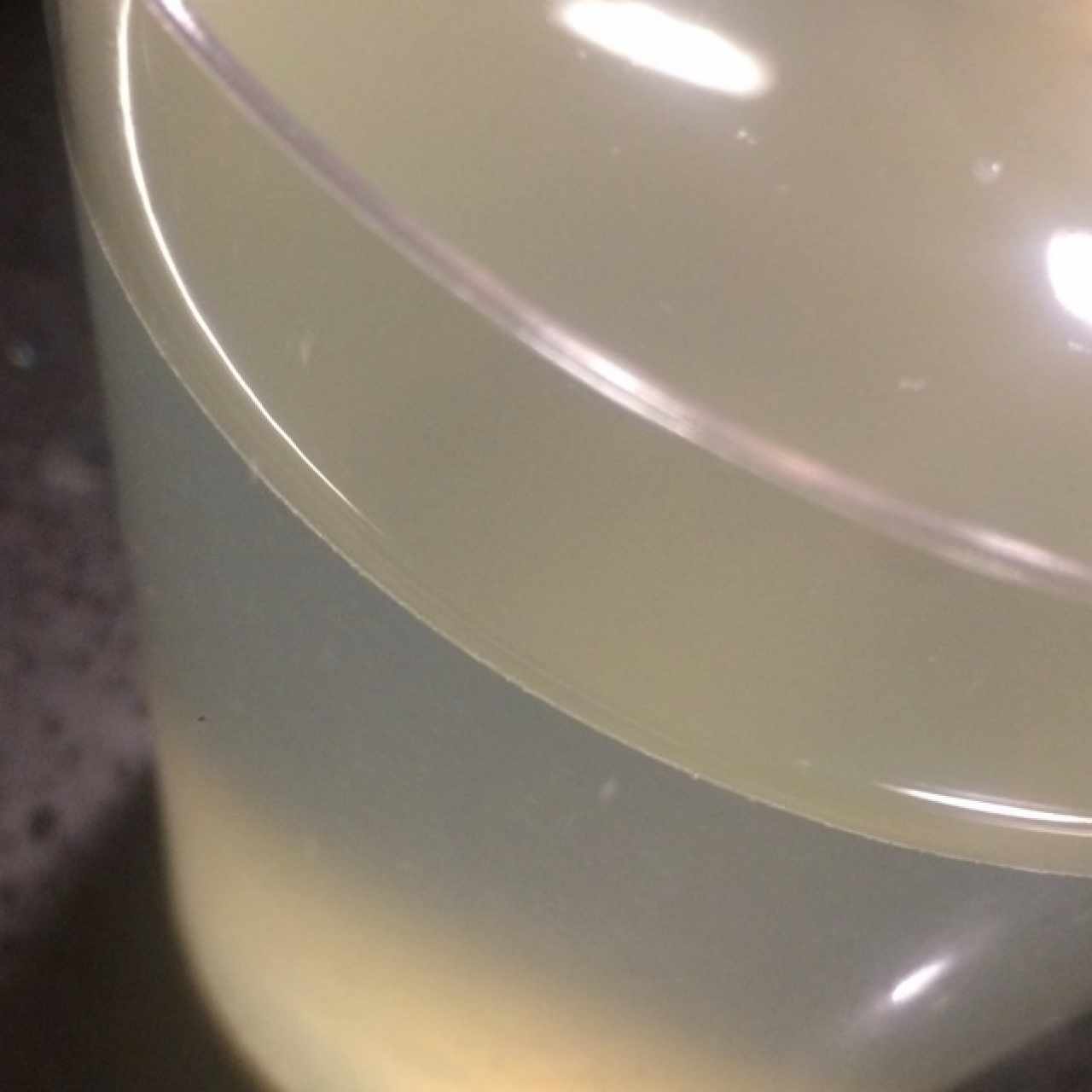 Agua con limón