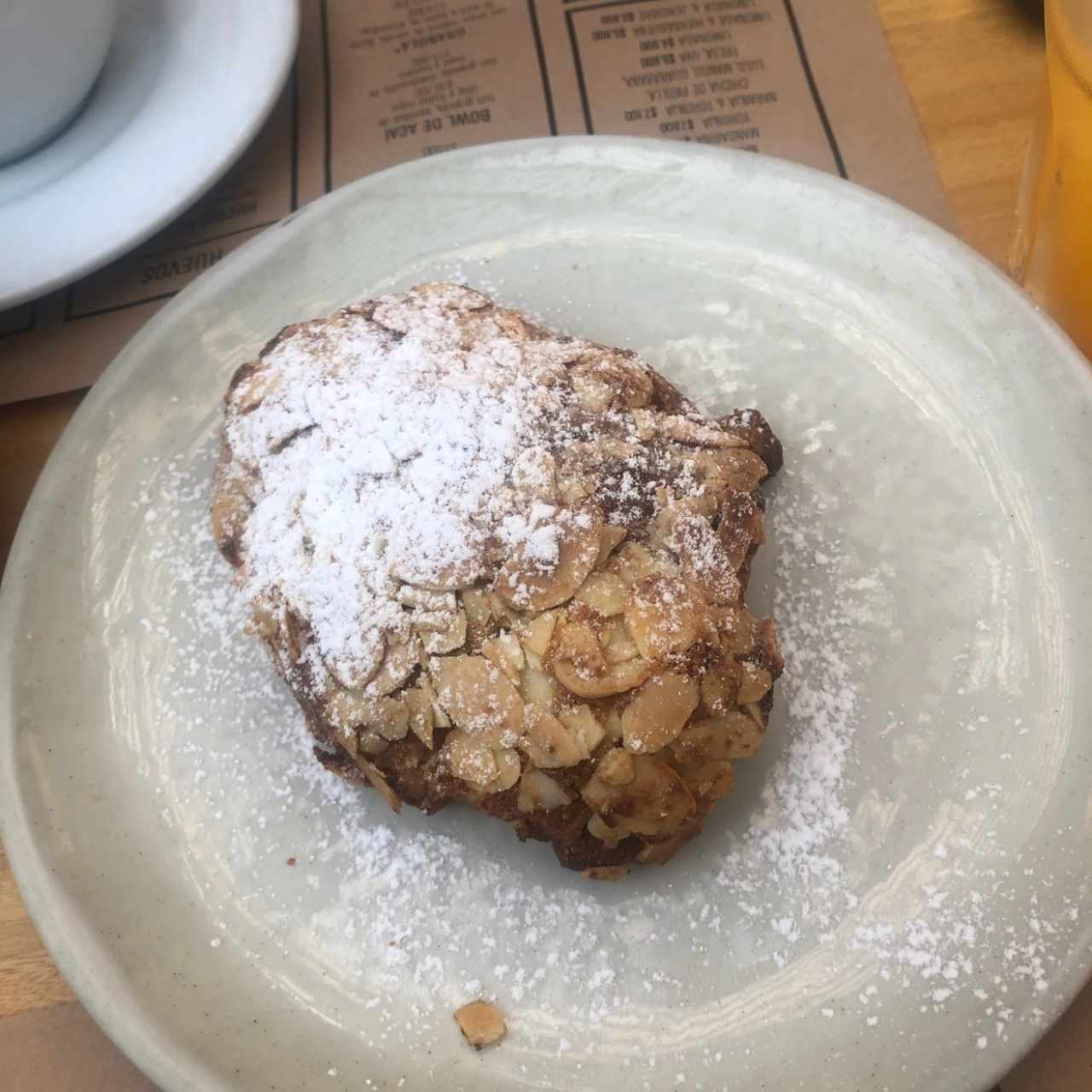 croissant de almendras 