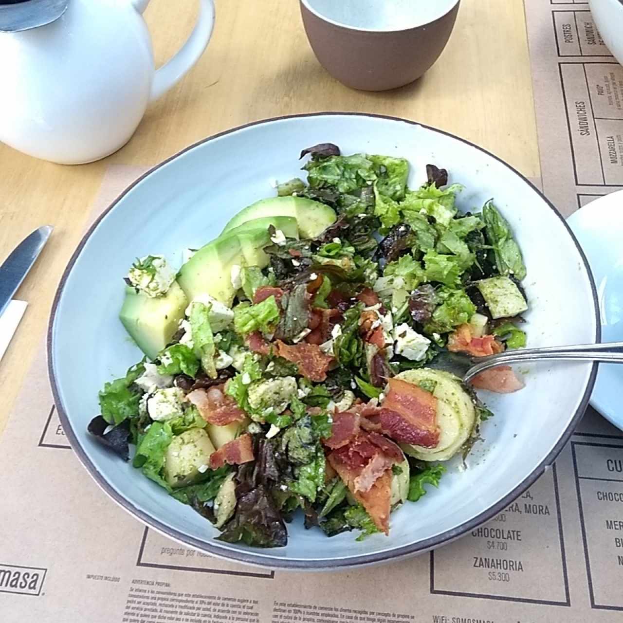 ensalada de la barra