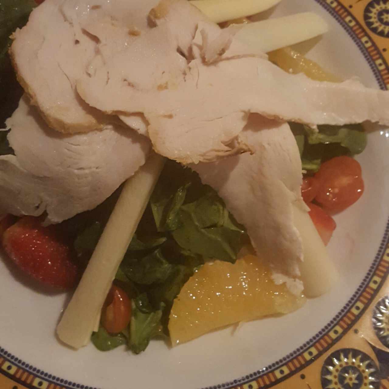 ensalada de pavo