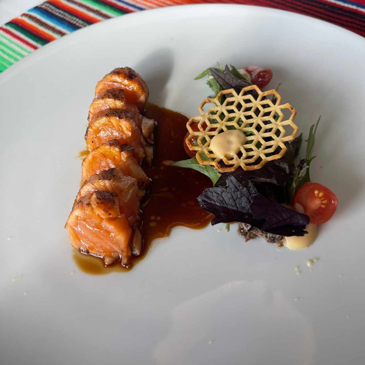 Tataki salmon 