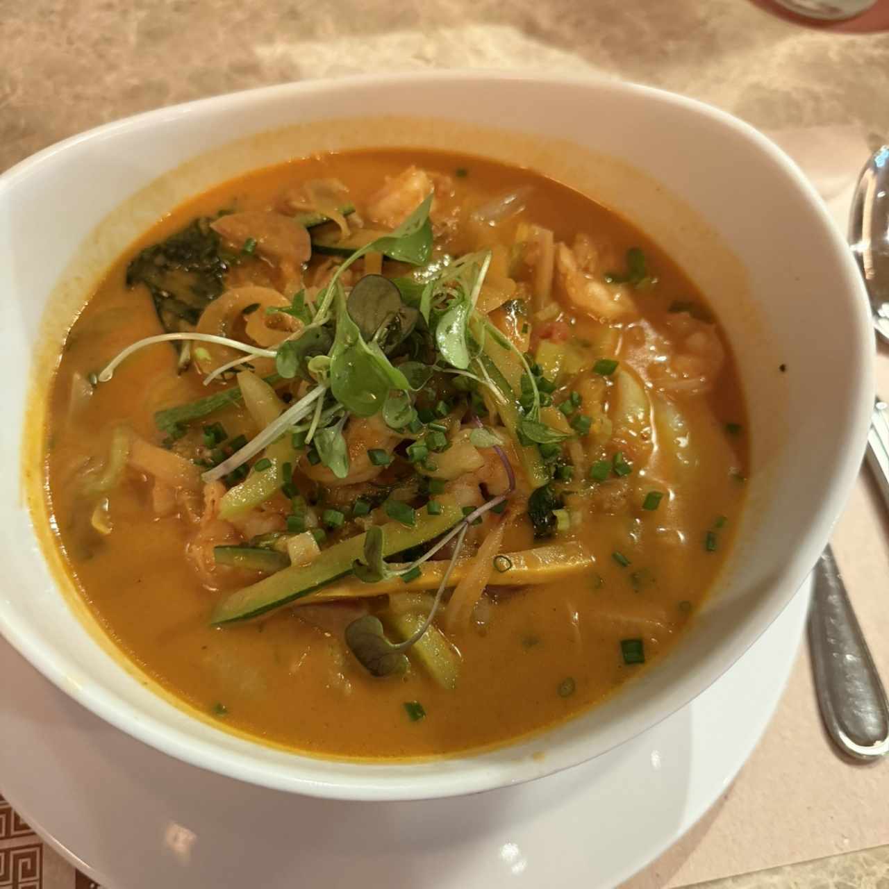 Ramen de mariscos 