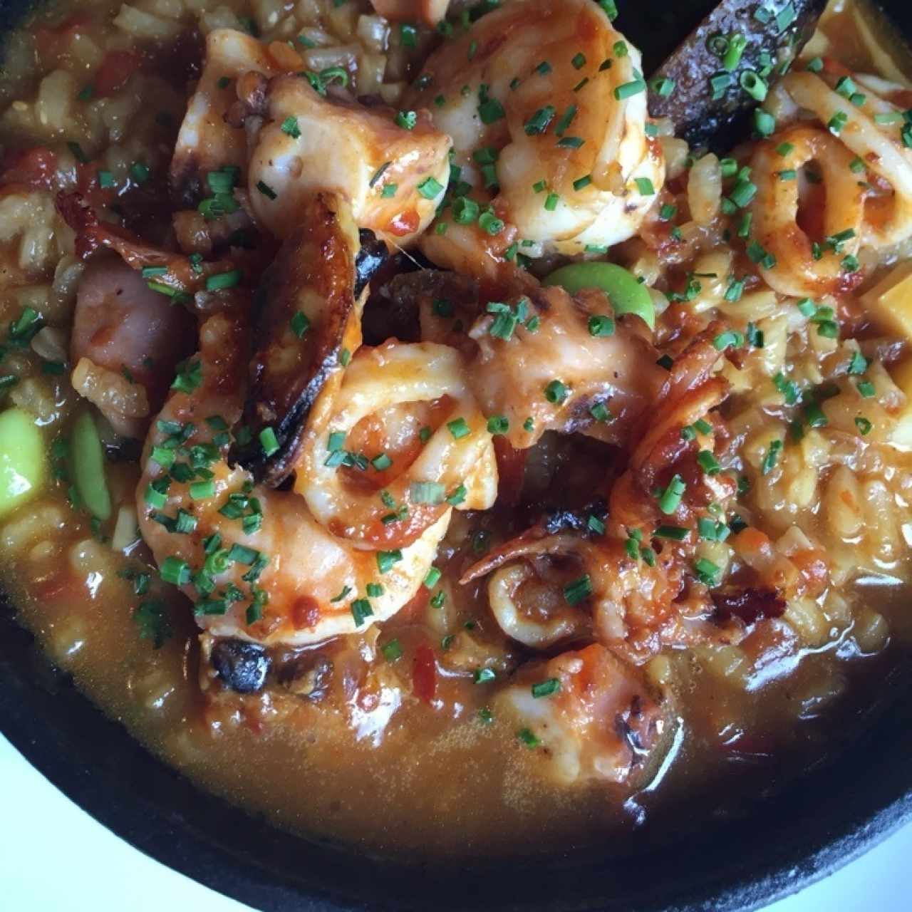 Arroz con mariscos