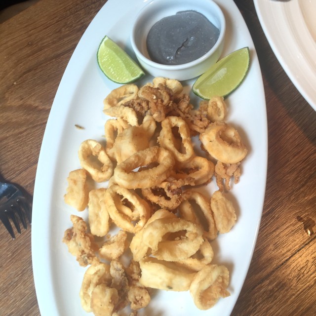 Calamares fritos 