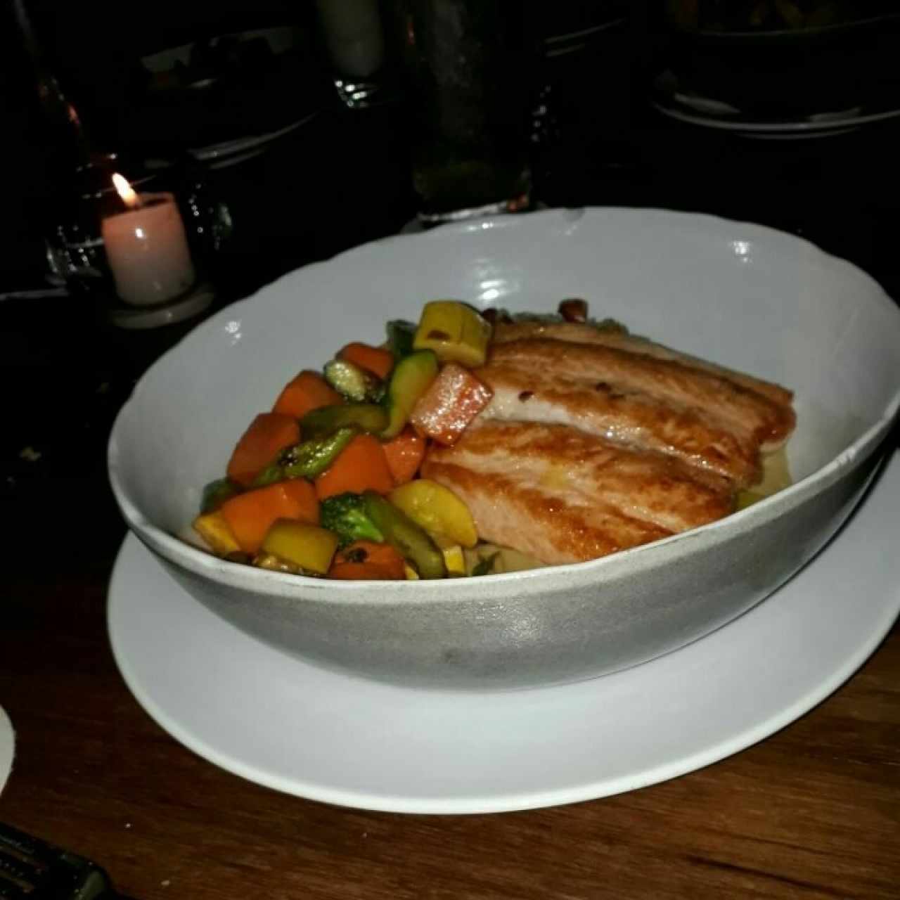 Bowl de salmón