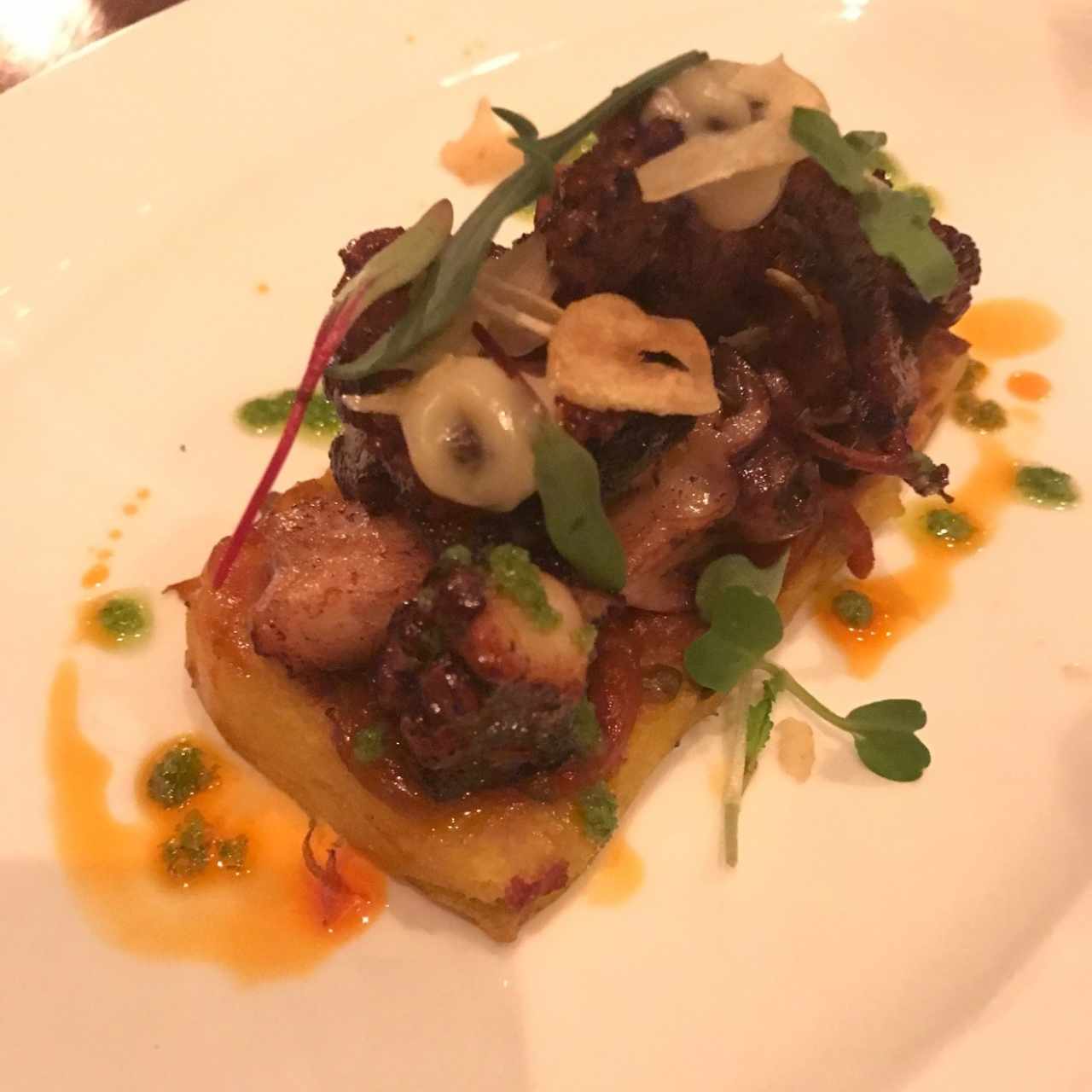 pulpo a la parrilla