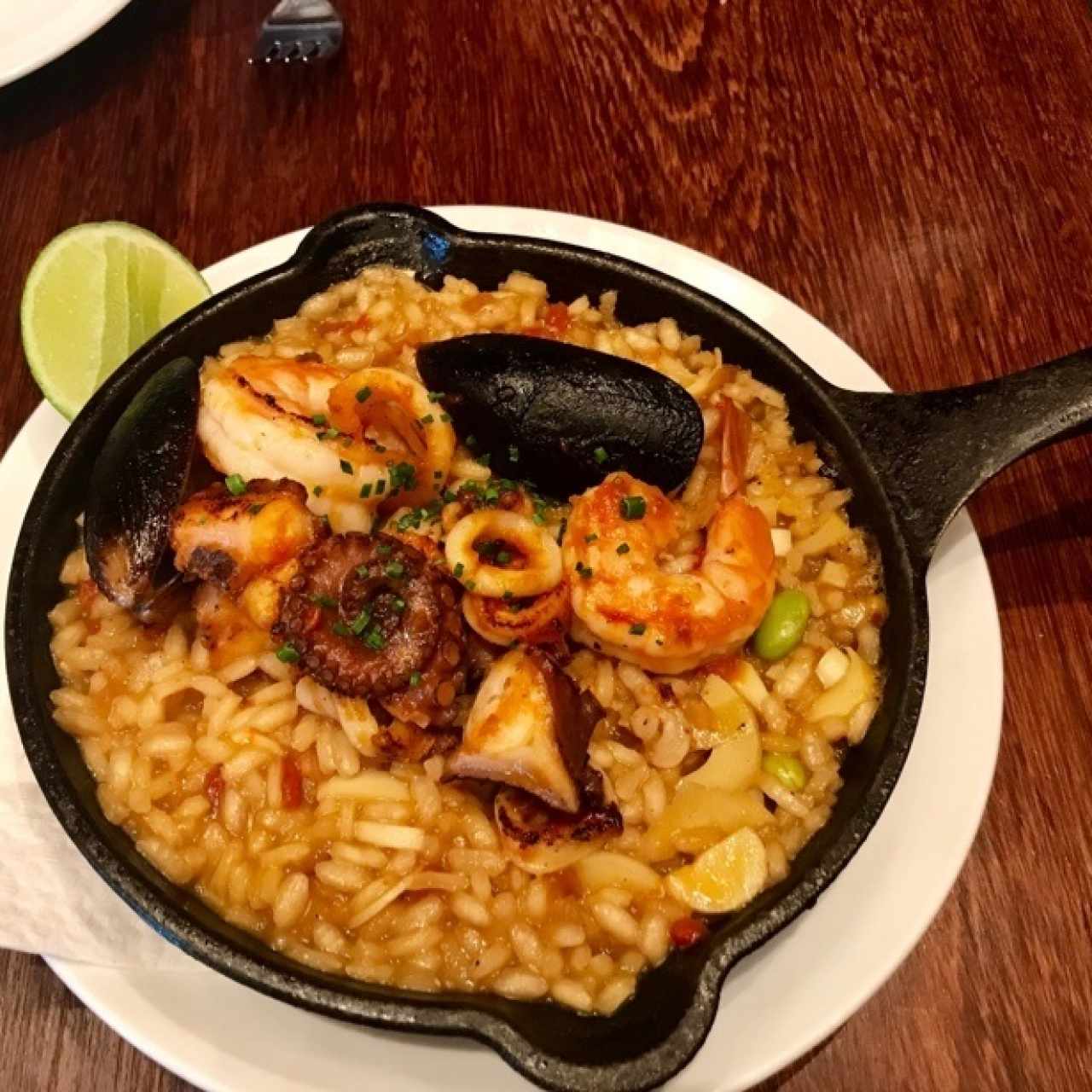 arroz con mariscos