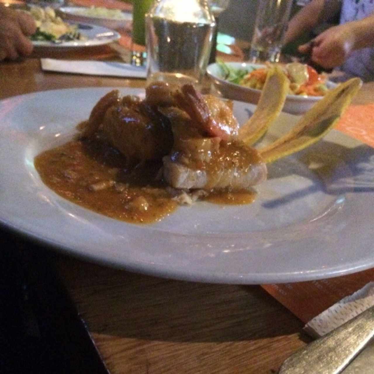 Robalo a la marinera