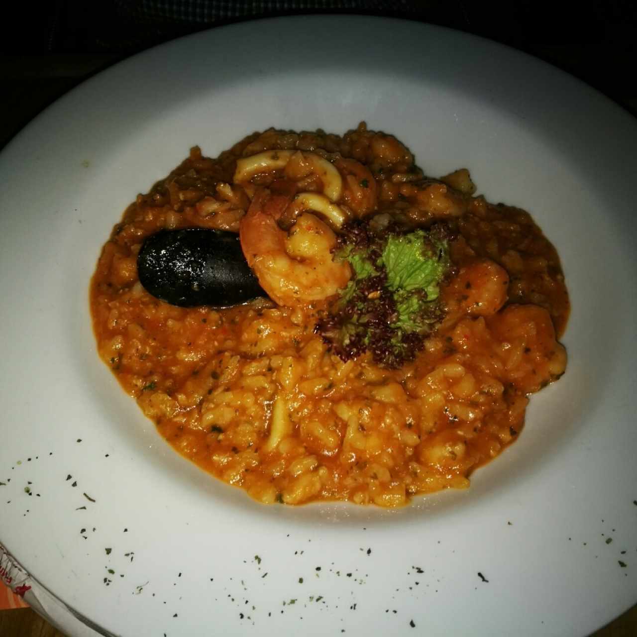 Rissoto a la marinera