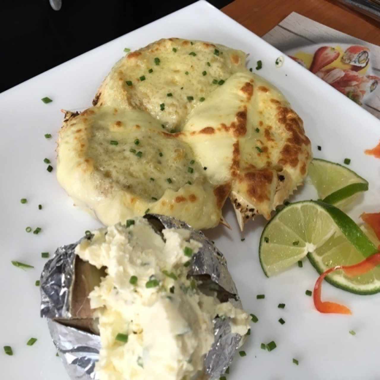 jaiba gratinada