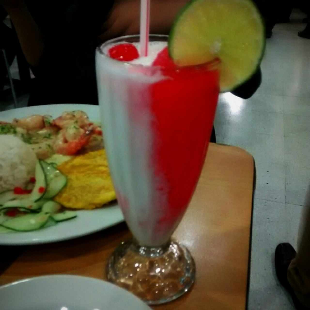 Limonada de coco y limonada cerezada