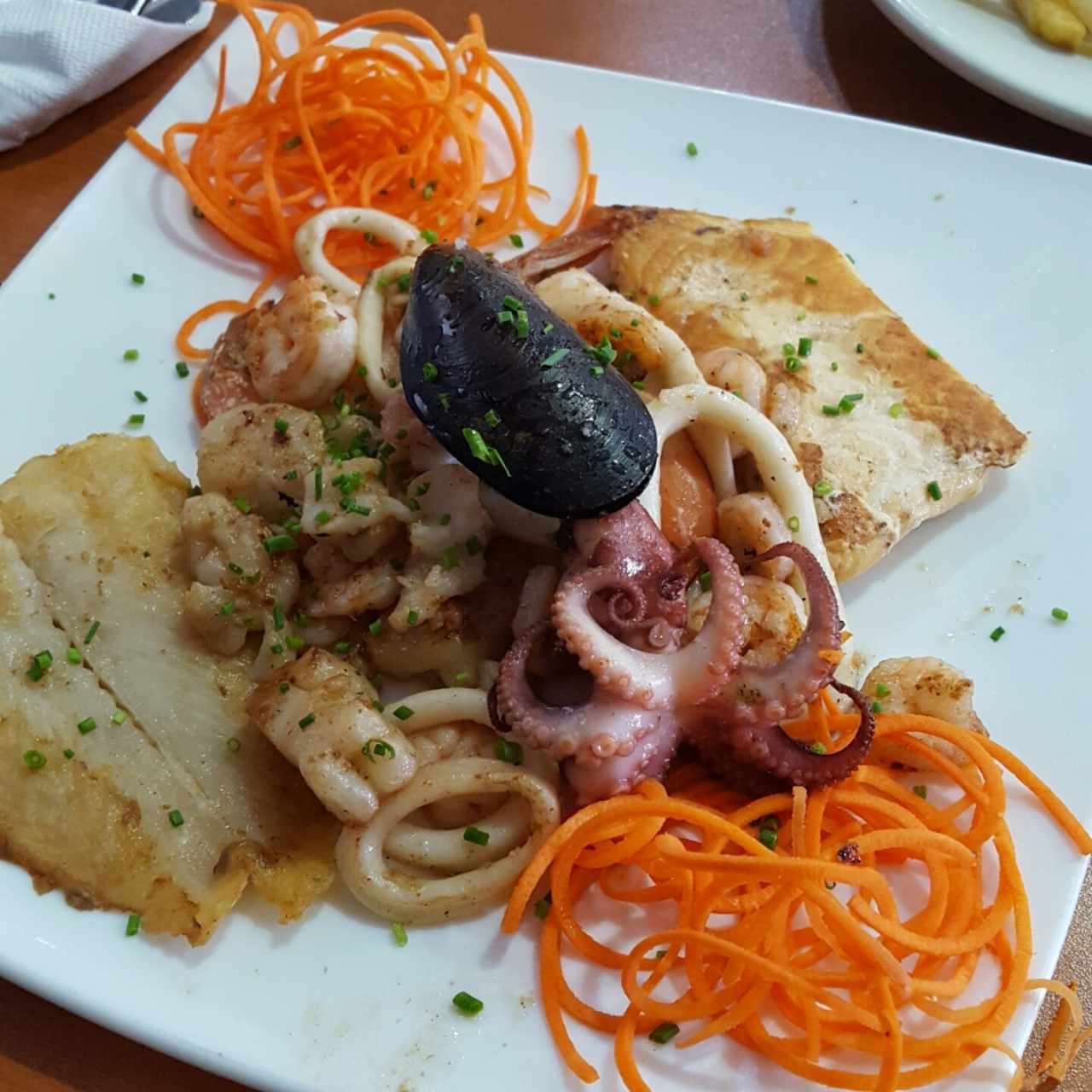 Parrillada de mariscos  