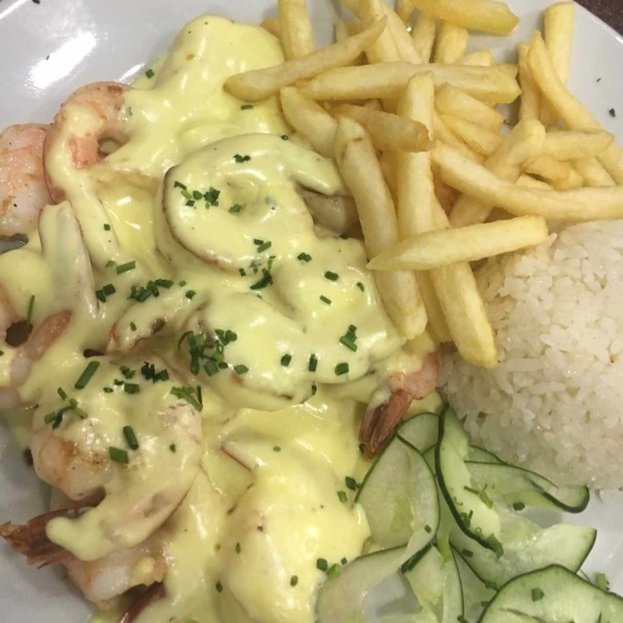 Langostinos al ajillo