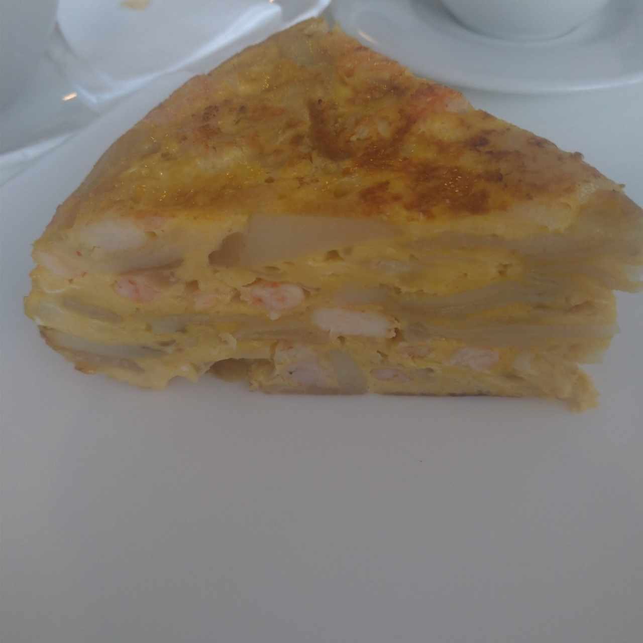 tortilla de camarones