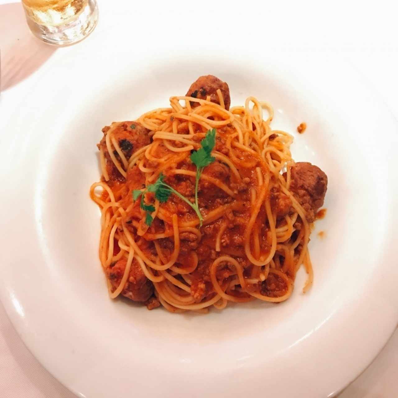 spaguetti meat balls