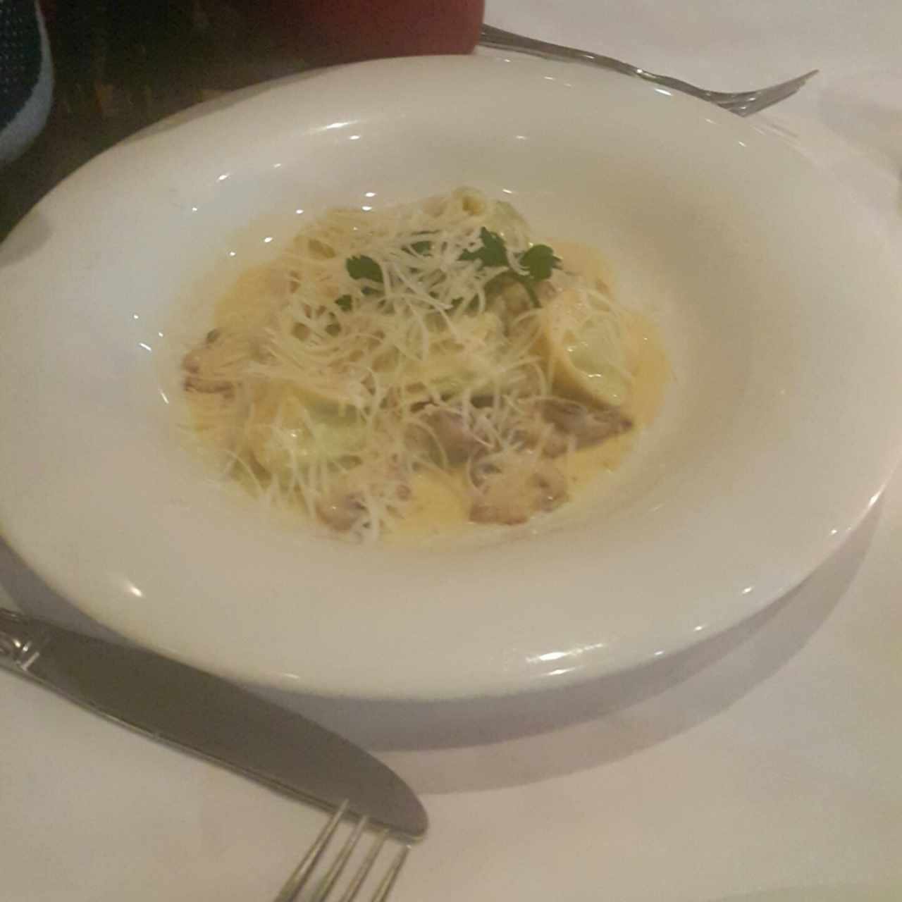 risotto de tres quesos 