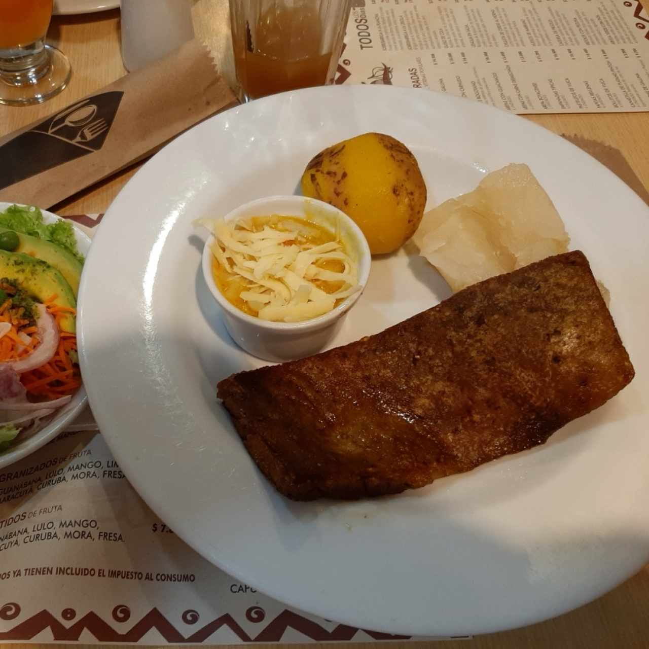 Sobrebarriga asada.