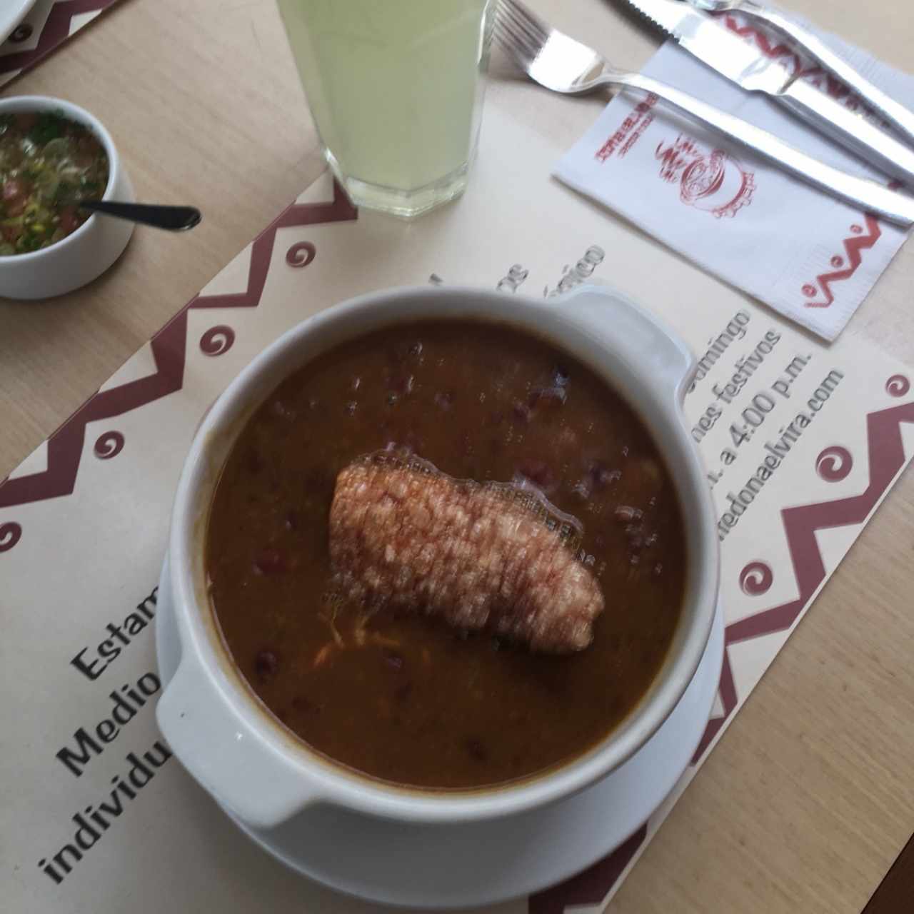 cacerola de fríjoles